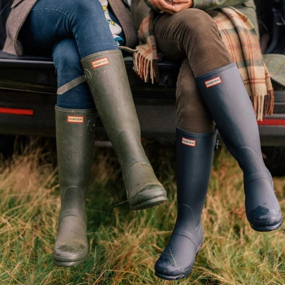 🍒NIB🍒 HUNTER ORIGINAL TOUR FOLDABLE RAIN BOOTS - Picture 7 of 10